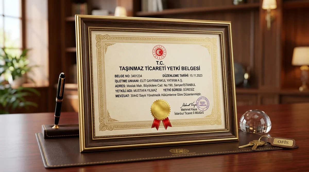 Taşınmaz Ticareti Yetki Belgesi (0604716) Neden Bu Kadar Önemlidir?